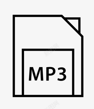 mp3扩展名文件名称图标图标