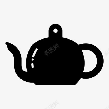 茶壶饮料热茶图标图标