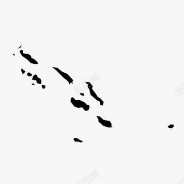 所罗门群岛国家地理图标图标