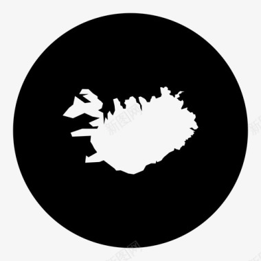 冰岛国家冰岛语图标图标