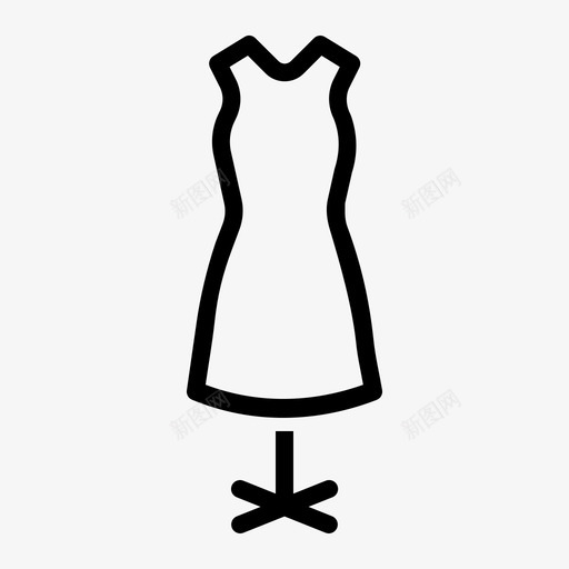采购产品人体模型衣服衣服形式图标svg_新图网 https://ixintu.com 女士 衣服 衣服形式 购物必需品 采购产品人体模型