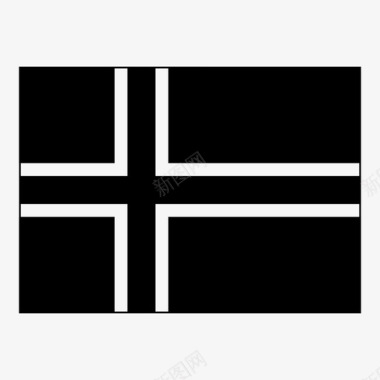 冰岛国旗国家国旗图标图标