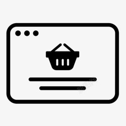 销售页面销售页面电子商务产品页面图标高清图片