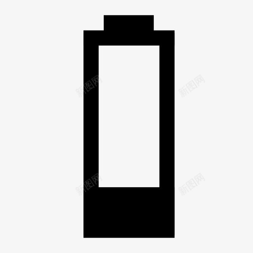 电池充电低电量图标svg_新图网 https://ixintu.com 25电池 低电量 充电 功率 电池 电池寿命