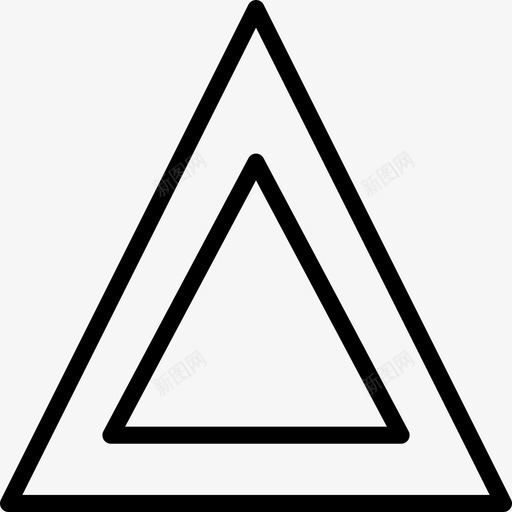 三角警示牌汽车零件图标svg_新图网 https://ixintu.com smashicons汽车零件轮廓 三角警示牌 汽车 零件