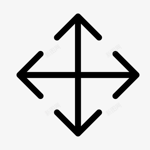 移动箭头拖动图标svg_新图网 https://ixintu.com 基本实体 拖动 排序 移动 移动选项 箭头