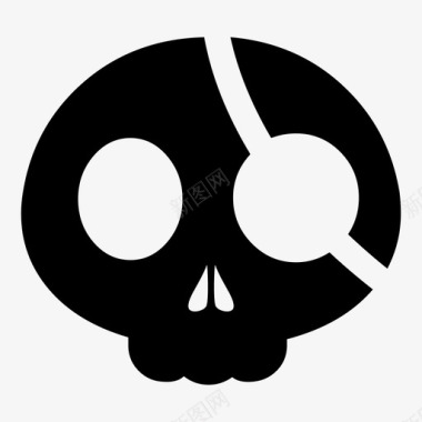 骷髅海盗骷髅海盗死囚节万圣节死亡的万圣节图标图标