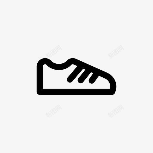 靴子低帮户外图标svg_新图网 https://ixintu.com 低帮 户外 衣服图标集 运动鞋 靴子 鞋