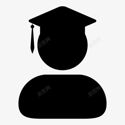 学生帽子毕业帽图标svg_新图网 https://ixintu.com 大学 学术 学生 学生字形图标 帽子 教育 毕业 毕业帽 男 砂浆板