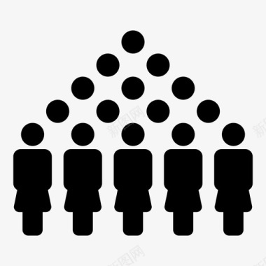 人员群组人口图标图标