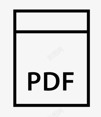 pdf扩展名文件名称图标图标