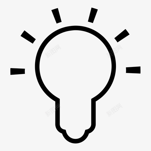 想法头脑风暴概念图标svg_新图网 https://ixintu.com 创新 头脑风暴 思考 想法 想法想法 概念 灯泡