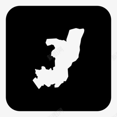 刚果非洲国家图标图标