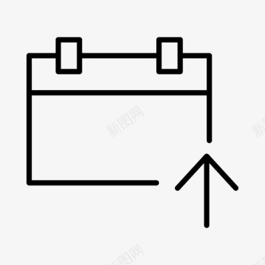 上载日历日期事件图标图标