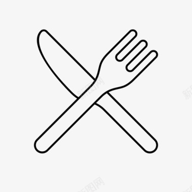餐具食物餐厅图标图标
