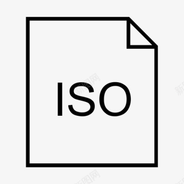 iso扩展名文件图标图标