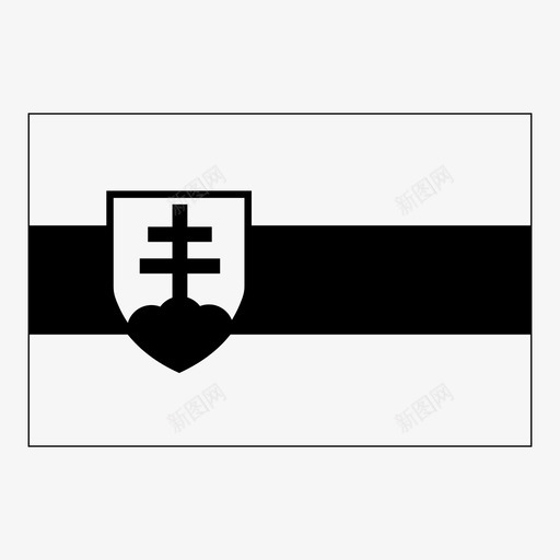 斯洛伐克国旗国家国旗图标svg_新图网 https://ixintu.com 世界国旗 国家 国旗 斯洛伐克国旗
