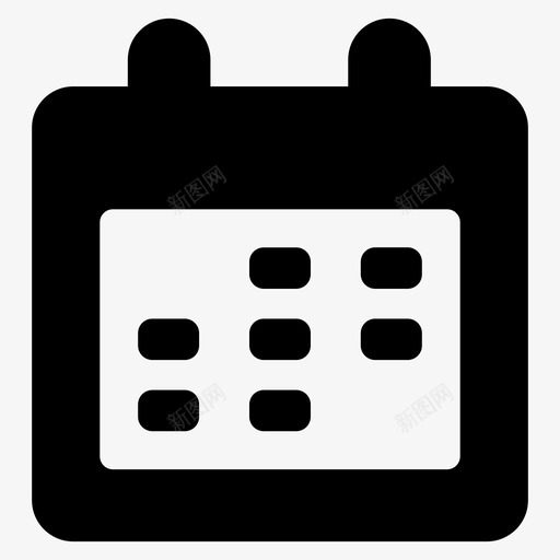 日程表日期日程安排图标svg_新图网 https://ixintu.com 商务营销第15卷 日期 日程安排 日程表