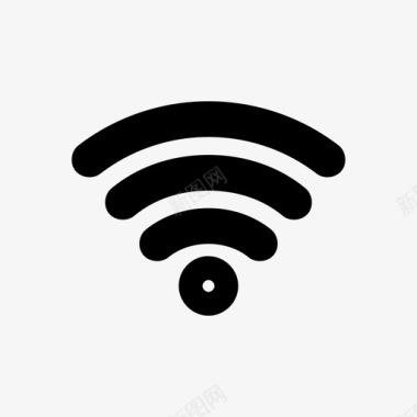 wifi互联网标志wifi信号图标图标