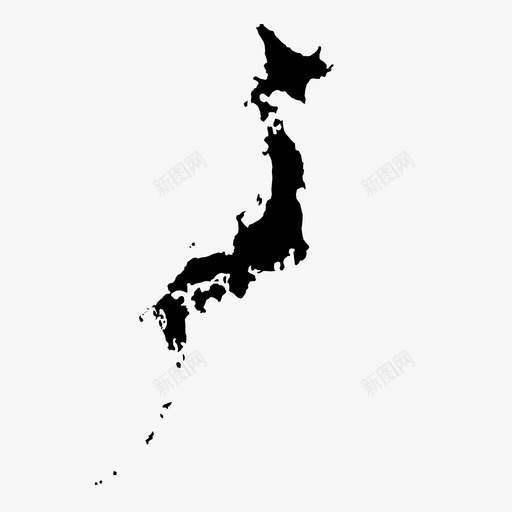 日本亚洲国家图标svg_新图网 https://ixintu.com 世界 世界地图亚洲 中东 亚洲 国家 地理 日本