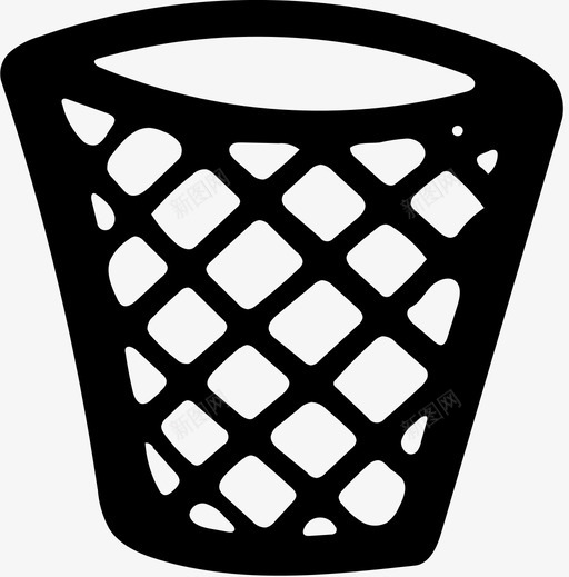 垃圾桶删除废纸篓图标svg_新图网 https://ixintu.com 删除 垃圾桶 废纸篓 手绘