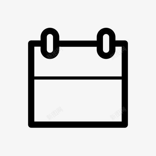 日历日期事件图标svg_新图网 https://ixintu.com 事件 基本图标集01 日历 日期 日程表