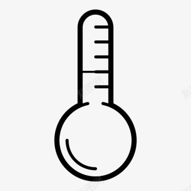 温度摄氏度华氏度图标图标