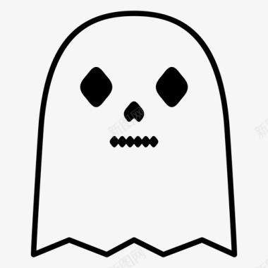 GhostCostume万圣节图标图标