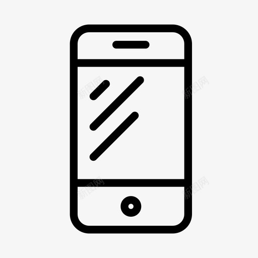 手机开发图标svg_新图网 https://ixintu.com 开发 手机 数码开发设计 数码管 设计