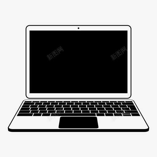 笔记本电脑电脑高科技图标svg_新图网 https://ixintu.com 便携式 电脑 科技 笔记本 笔记本电脑 高科技