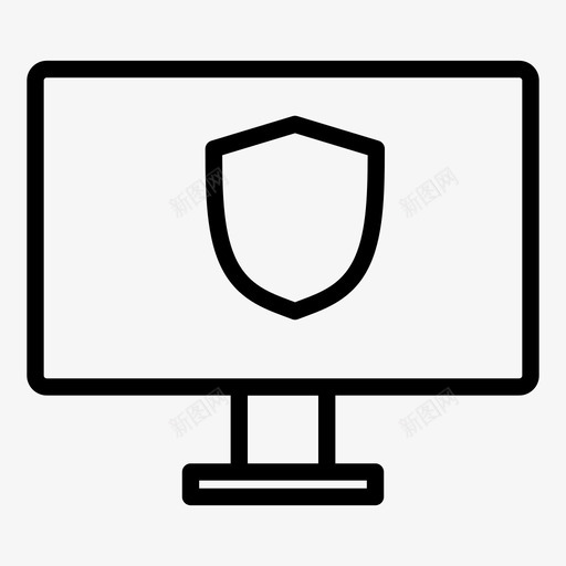 防病毒防病毒保护文件扫描图标svg_新图网 https://ixintu.com 受保护的数据 安全系统 损坏的计算机 文件扫描 防病毒 防病毒保护