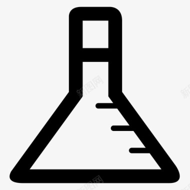 锥形烧瓶烧杯化学图标图标