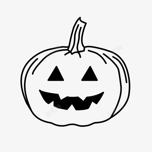 jackolanternjacko灯笼秋天图标svg_新图网 https://ixintu.com jackolantern jacko灯笼 万圣节 南瓜 秋天 脸 装饰