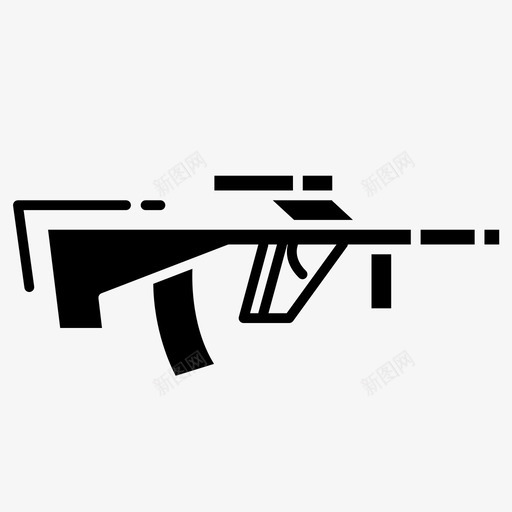 斯太尔八月枪武器图标svg_新图网 https://ixintu.com 斯太尔八月 斯太尔八月武器 枪 武器