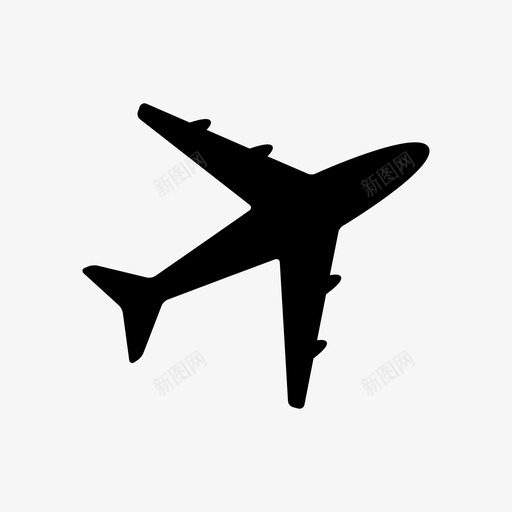 飞机机场集合1图标svg_新图网 https://ixintu.com 机场 集合1 飞机