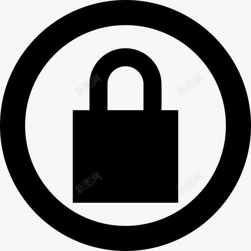时钟挂锁保安钥匙和锁图标svg_新图网 https://ixintu.com 保安 时钟挂锁 钥匙和锁