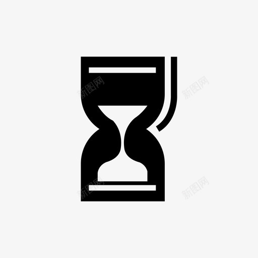 Hourglassminutestime图标svg_新图网 https://ixintu.com Hourglass hourglasstimer minutes seconds time timer