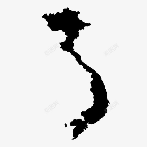 越南亚洲国家图标svg_新图网 https://ixintu.com 世界 世界地图亚洲 中东 亚洲 国家 地理 越南