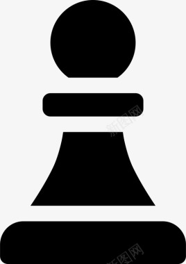 黑卒棋盘象棋图标图标