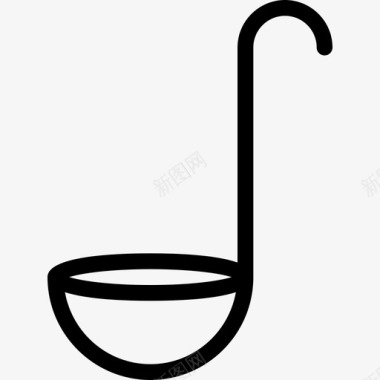 勺碗厨房图标图标