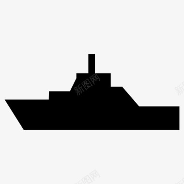 船战斗军事图标图标