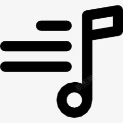 歌曲列表音乐播放列表音频歌词图标高清图片