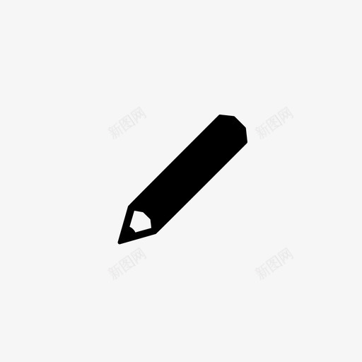 铅笔创建绘制图标svg_新图网 https://ixintu.com 创建 新建 绘制 编辑 铅笔