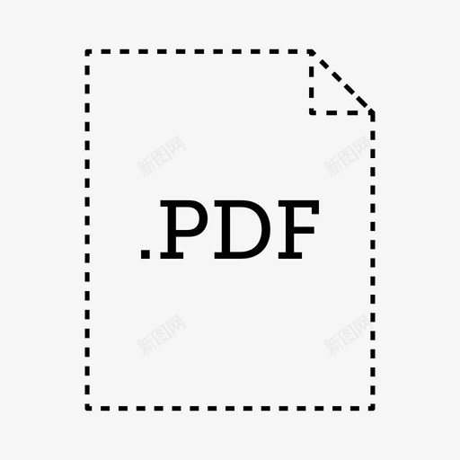 pdf文件文档文件类型图标svg_新图网 https://ixintu.com pdf文件 应用程序和文件类型 文件类型 文档