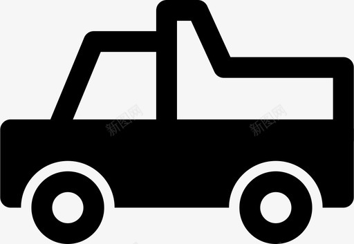 卡车货物自卸图标svg_新图网 https://ixintu.com 卡车 沙子 自卸 装满的车辆 货物 车辆 运输