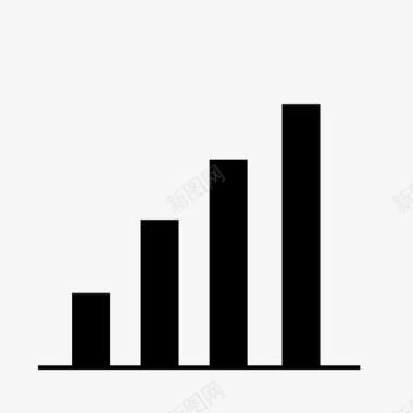 图表直方图递增图图标图标