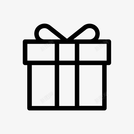 圣诞礼物礼物惊喜图标svg_新图网 https://ixintu.com 包装 圣诞礼物 惊喜 礼物