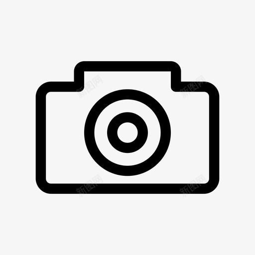 相机数码对焦图标svg_新图网 https://ixintu.com 图片 对焦 数码 相机 设置