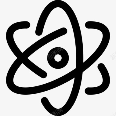 物理原子原子电子图标图标