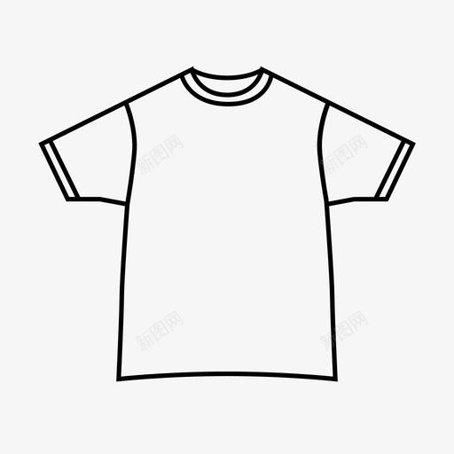 采购产品T恤衣服男装图标svg_新图网 https://ixintu.com 男装 街头风 衣服 采购产品T恤